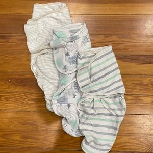 Aden + anais swaddle set